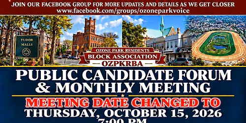 Ozone Park Residents Block Association ozpkrba