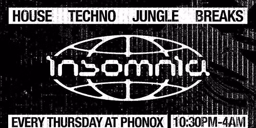 Insomnia London: House, Techno, Jungle