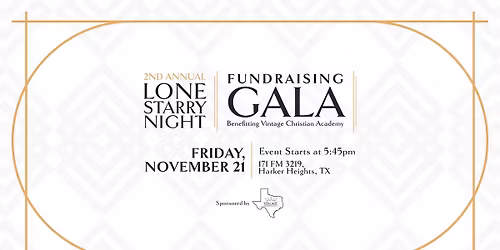 2nd Annual Lone Starry Night Gala 
