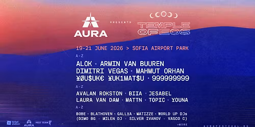 AURA Festival 2026: Temple of Eos