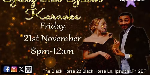 Glitz and Glam Karaoke Night@ The Black Horse, Ipswich