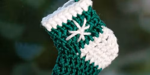 Granny Square Christmas Stocking