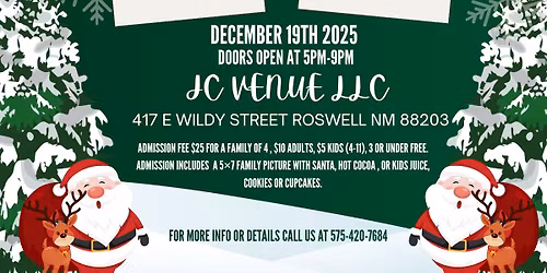 Meet and Greet Santa Claus PopUp Shop