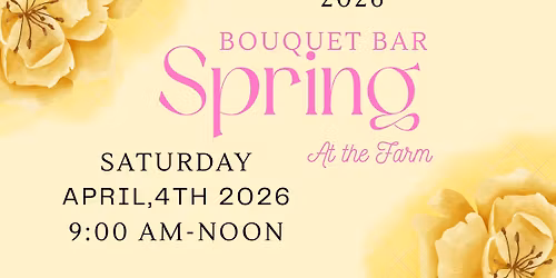 Spring Bouquet Bar