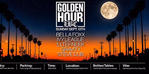 Golden Hour LBC | R&B \u2022 Hip-Hop | Day Party