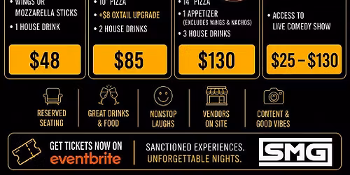Sanctioned Comedy Night: Laughs & Vibes at Market Bar