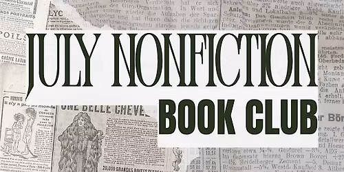 July Nonfiction Book Club