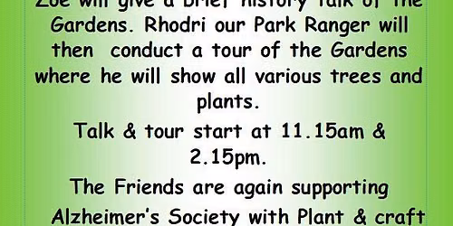 FRIENDS OF ST MARY'S GARDENS