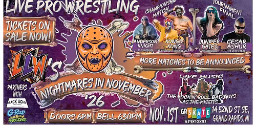 LLW Presents: Nightmares in November '26