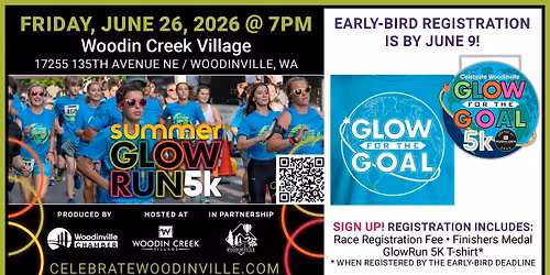 Celebrate Woodinville Glow Run 5k