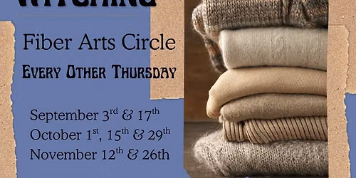 Stitching & Witching Fiber Arts Circle 
