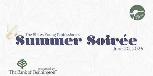 SYP Summer Soir\u00e9e \u2013 Presented by The Bank of Bennington