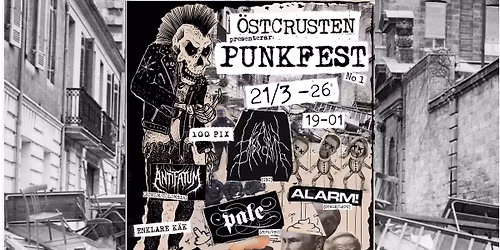 \u00d6stcrusten Punkfest No1! Support till IM\u00c4I!