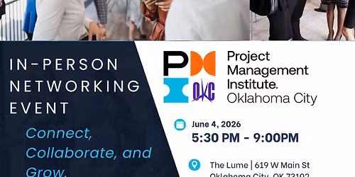 PMI OKC JUNE 2026 IN-PERSON NETWORKING EVENT