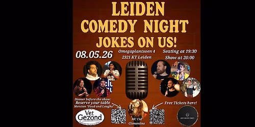 Leiden  Comedy Night: Jokes on us!