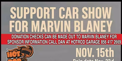 Rock Life Jeepers supports Car Show for Marvin Blaney