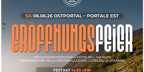 Er\u00f6ffnungsfeier der Umfahrung Kastelbell\u2013Galsaun
