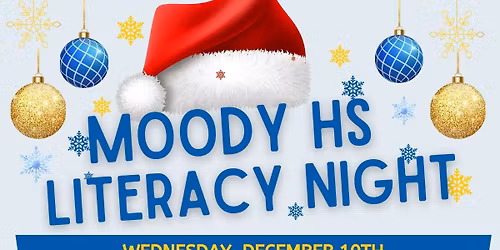 Moody HS Literacy Night 