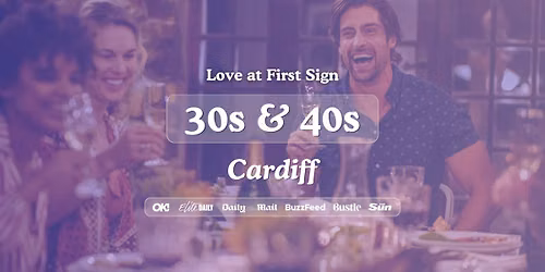 30s &amp; 40s Singles Night at Slug and Lettuce Cardiff | Love at First Sign