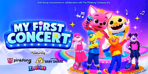 My First Concert, featuring Baby Shark, Pinkfong & The Zoomies