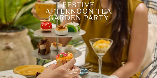 Festive Afternoon Tea Garden Party