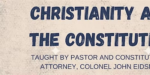 Christianity and the Constitution