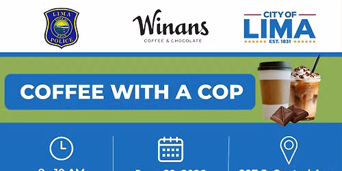 Lima Police Department Coffee with a Cop