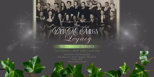 The Beta Mu Omega Legacy: 90 Years of Service