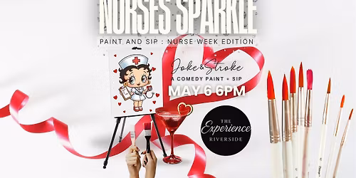 Nurses Sparkle Comedy Paint Night