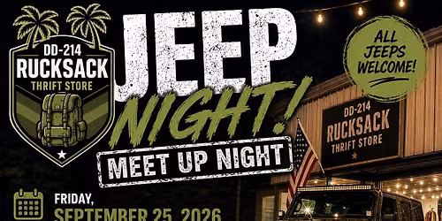 Jeep night at The Ruck Sack