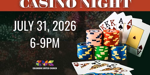 Save the date for Casino Night