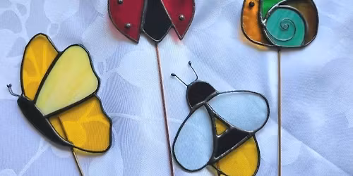 Stained Glass Plant Stake
