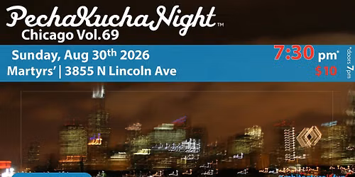 Pecha Kucha Vol. 69 at Martyrs'!