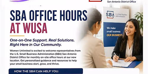 SBA Office Hours at WUSA: One-on-One Small Business Support