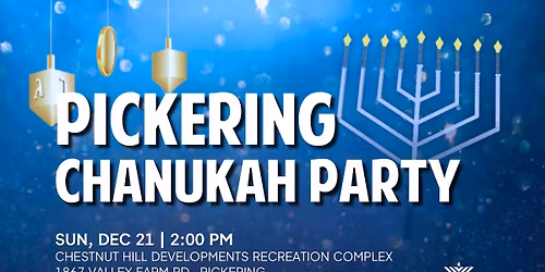 Pickering Chanukah Party