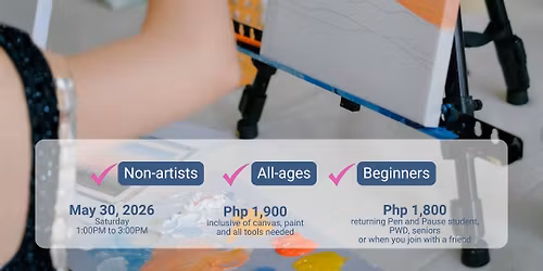 PALETTE PAUSE: A Paint Session for Calmness in Papemelroti QC