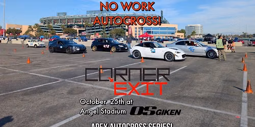Corner-Exit APEX Autocross Series @ Angel Stadium!