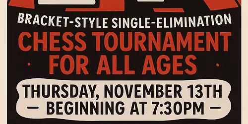 Chess Night at Old Fountain Tavern \u265f\ufe0f