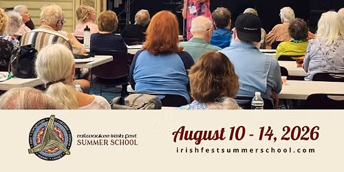Milwaukee Irish Fest Summer School 2026