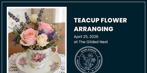 Teacup Flower Arranging Event