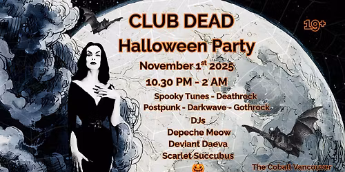 Club Dead Halloween Party - November 1st