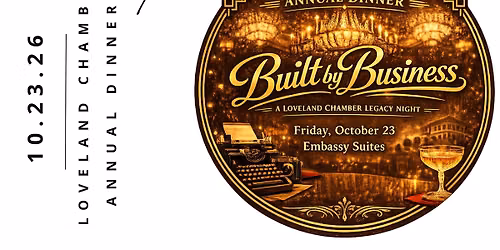 SAVE THE DATE! Loveland Chamber of Commerce Annual Dinner