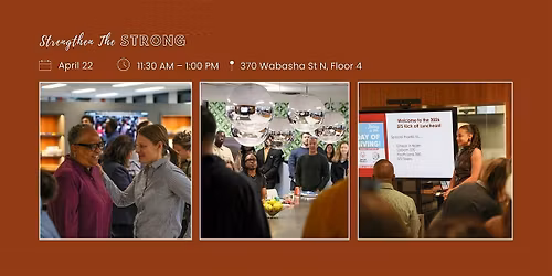 Strengthen the Strong Luncheon - April 22