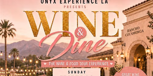 Wine & Dine Tour