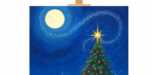 Christmas Tree Paint & Sip