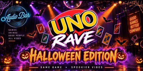 Halloween UNO Rave | EDM, Lasers & Cards!