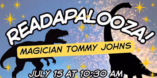 Readapalooza with Magician Tommy Johns