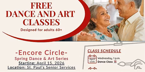 Spring Art Class Series for Seniors-Encore Circle