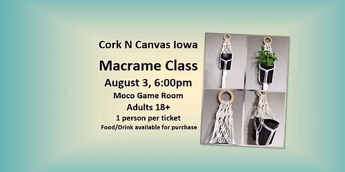 Moco Game Room-Macrame-Cork N Canvas Iowa