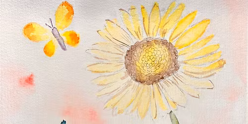 Watercolor - April Daisy